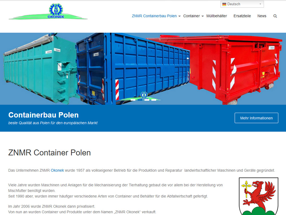 Containerbau Polen